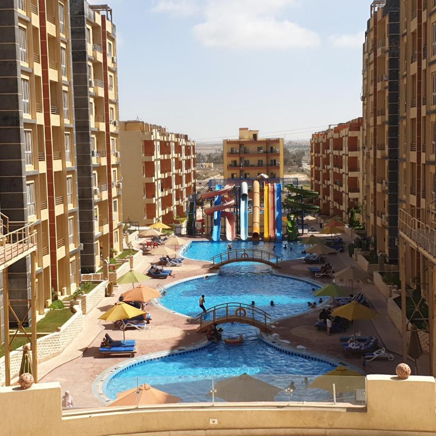 Shalihat Fndkia Llaaelat Bmntja Rital Vio Alsahl Alshmala Apartment El Alamein Exterior photo